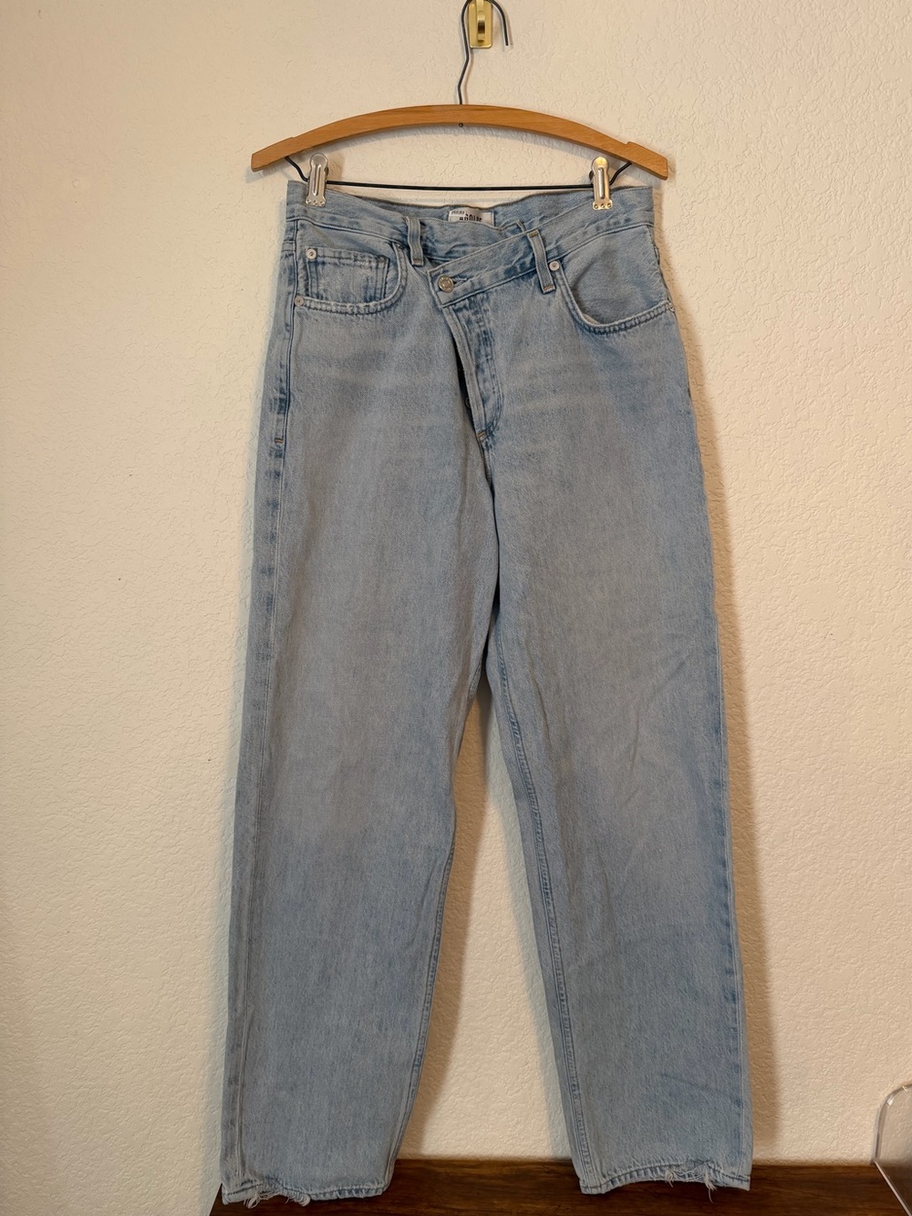 AGOLDE Criss Cross Jeans 100% Cotton Size 26 - Picture 3 of 10